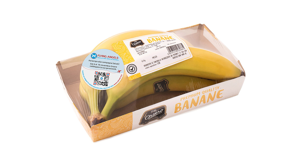 Le banane Orsero dalla parte dei bambini